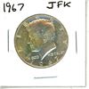 Image 1 : 1967 USA Kennedy Silver Half Dollar