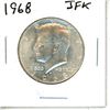 Image 1 : 1968 USA Kennedy Silver Half Dollar