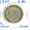 Image 1 : 1920 Great Britain 1/2 CROWN
