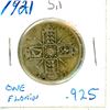 Image 1 : 1921 Great Britain One Florin