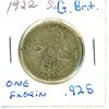 Image 1 : 1922 Great Britain One Florin