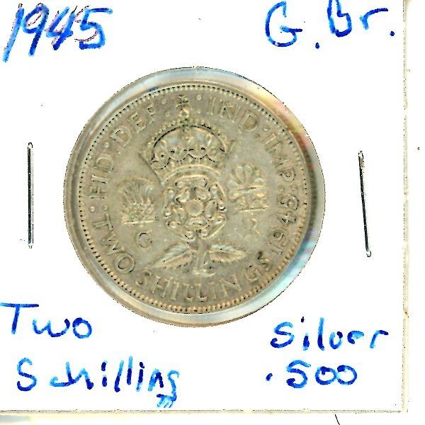 1945 Great Britain Two Schilling