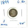 Image 1 : 1899 Great Britain Three Pence