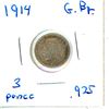 Image 1 : 1914 Great Britain Three Pence