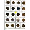 Image 4 : 1862-1964 Page of Great Britain Copper One Cent Coins x 20