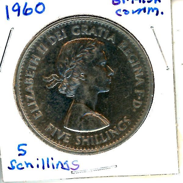 1960 Great Britain Commerative 5 Schillings