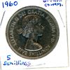Image 1 : 1960 Great Britain Commerative 5 Schillings