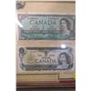 Image 3 : 1937, 54, 67, 73 Canadian Bank Note One Dollar Collection Framed 13 X 17