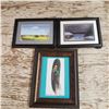 Image 1 : 3 framed pictures, 2 are Glen Scrimshaw