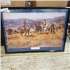 Image 1 : Framed CM Russel western print