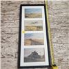 Image 1 : 4 prairie scene prints framed