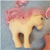 Image 14 : My Little Pony first Generation G1 lot with brushes and baby and 1 flocked . MLP stage