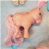 Image 15 : My Little Pony first Generation G1 lot with brushes and baby and 1 flocked . MLP stage