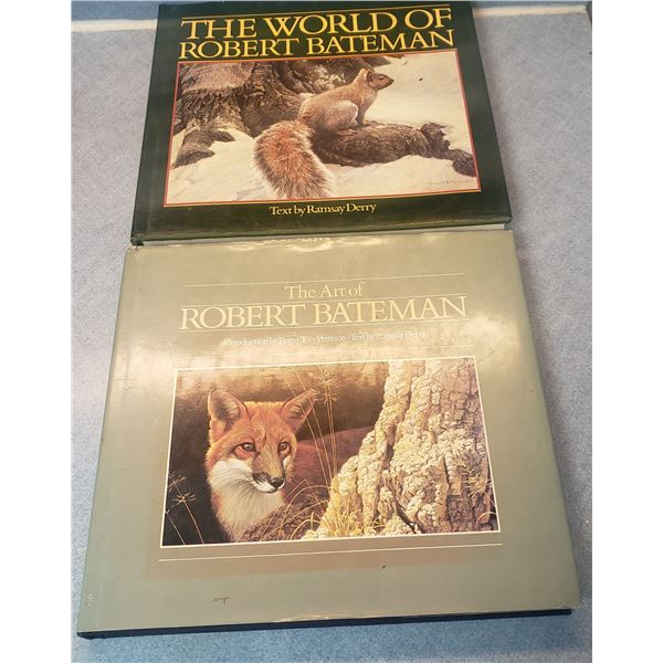 two Robert Bateman Hardcovers (some wear) one appears to be signed but no COA