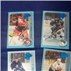 Image 3 : four Serial numbered insert hockey cards