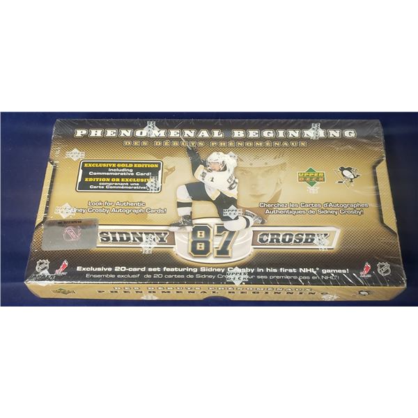 Sidney Crosby Sealed box of rookie cards