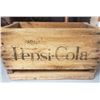 Image 4 : Vtg Black ink Wooden Pepsi Crate (rare)