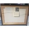 Image 7 : framed print 4/275 "Sunday Tradition" Hubert J Theroux -Includes COA . minor wear