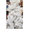 Image 5 : Full size Vtg White Christmas Tree 3 piece collapsible