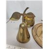 Image 4 : Brass tray/pear/incense burner/wall pocket