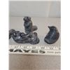 Image 2 : small soapstone carvings Wolf Originals