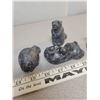 Image 3 : small soapstone carvings Wolf Originals