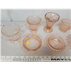 Image 3 : misc pink depression glass