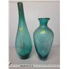Image 1 : large green gold vases