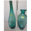 Image 2 : large green gold vases