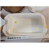 Image 5 : vintage baking dishes-some pyrex