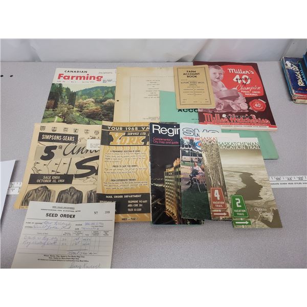 old maps farm books repair list catalogues