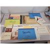 Image 1 : old school & first aid paper items & receipts adv cards