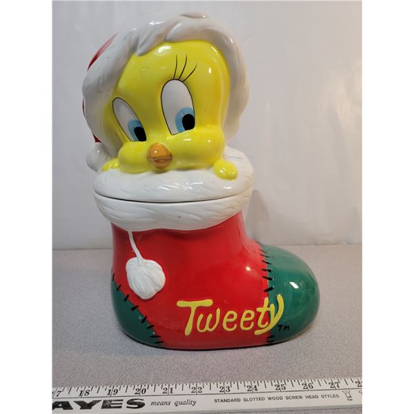 Tweety bird cookie jar