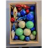 Image 1 : Box of Christmas ornaments