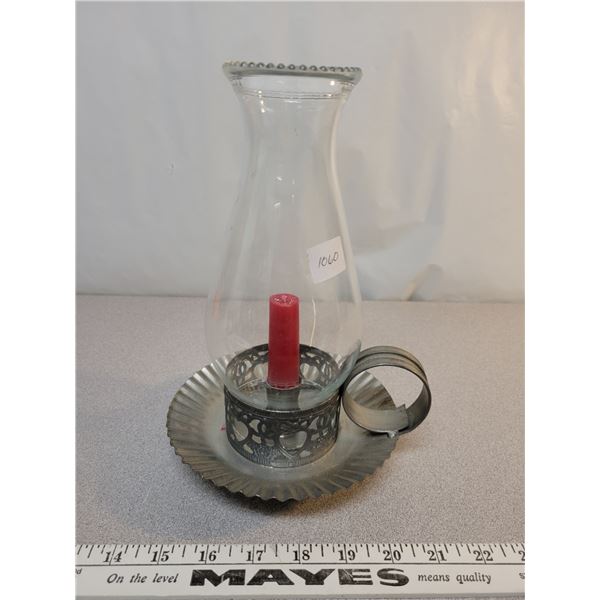 Christmas lamp and candle holder