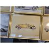 Image 6 : 9 Car pictures in frames