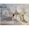 Image 3 : Milk glass anchor, federal, fire king – 8 total