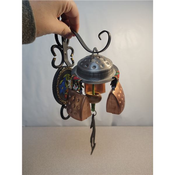German copper door chime, very nice tone.