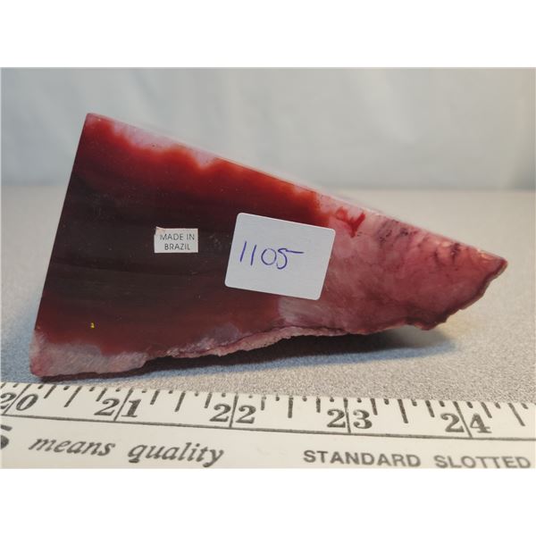 large polished geode – approx 2.5 lbs