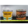 Image 1 : 2 Tobacco Tins and Contents, 1 Black Cat, I Picobac