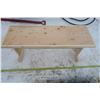 Image 2 : Adult Bench 38X13 3/8 X 18"h