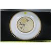 Image 1 : 9" Chokin Golden Anniversary Plate