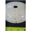 Image 3 : Butter Churn Lid, Hairline Crack and Chips 8" Round