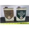 Image 1 : Texaco Tin and Water Pump Lubricant Tin