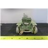 Image 10 : John Deere Cast Metal Tractor/Crawler (Tractor Complete, Crawler Missing Tracks, Broken Mount for Do