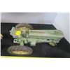 Image 6 : John Deere Cast Metal Tractor/Crawler (Tractor Complete, Crawler Missing Tracks, Broken Mount for Do