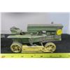 Image 7 : John Deere Cast Metal Tractor/Crawler (Tractor Complete, Crawler Missing Tracks, Broken Mount for Do