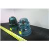Image 2 : 2 Green Insulators