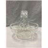 Image 1 : Crystal Basket 8" Tall 8" Long