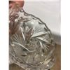 Image 6 : 2 Crystal Pedastal Bowls 7" + 6" Across